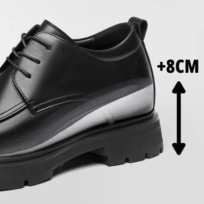 Maxim - Verhoogde Klassieke Schoenen - 8cm - Elevated