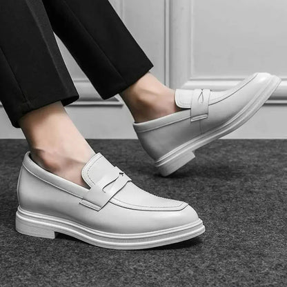 Norman - Verhoogde Moderne Instaploafers - 8cm - Elevated
