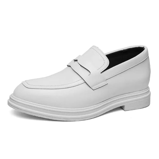 Norman - Verhoogde Moderne Instaploafers - 8cm - Elevated