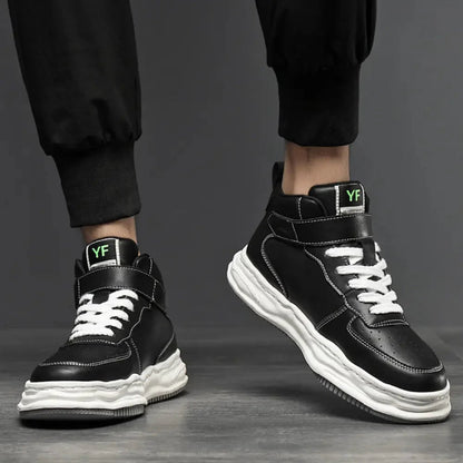 Peter - Verhoogde High - Top Street Sneakers - 8cm - Elevated