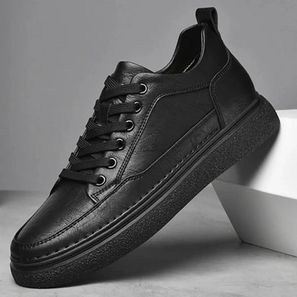 Raf – Elevated herensneaker met gestikte afwerking en comfortabele zool - 7cm - Elevated