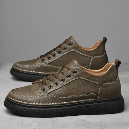 Raf – Elevated herensneaker met gestikte afwerking en comfortabele zool - 7cm - Elevated