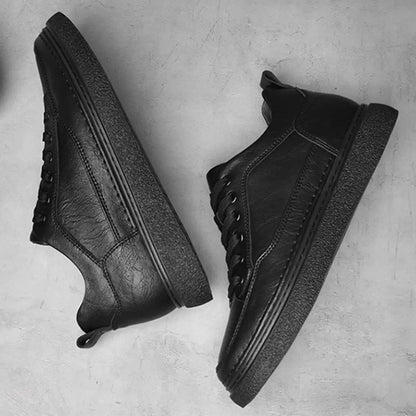 Raf – Elevated herensneaker met gestikte afwerking en comfortabele zool - 7cm - Elevated