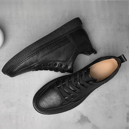 Raf – Elevated herensneaker met gestikte afwerking en comfortabele zool - 7cm - Elevated