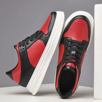 Renzo - Verhoogde Sportieve Lage Sneakers - 8cm - Elevated