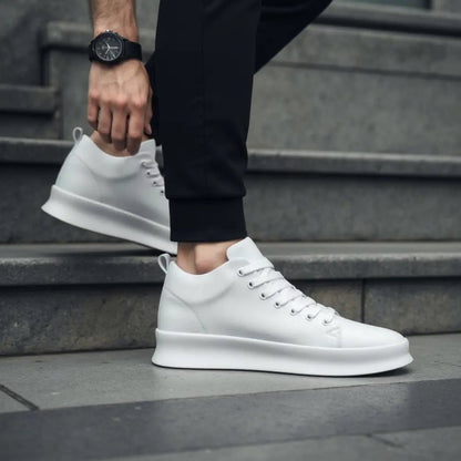 Rex - Verhoogde Minimalistische Platform Sneakers - 7cm - Elevated