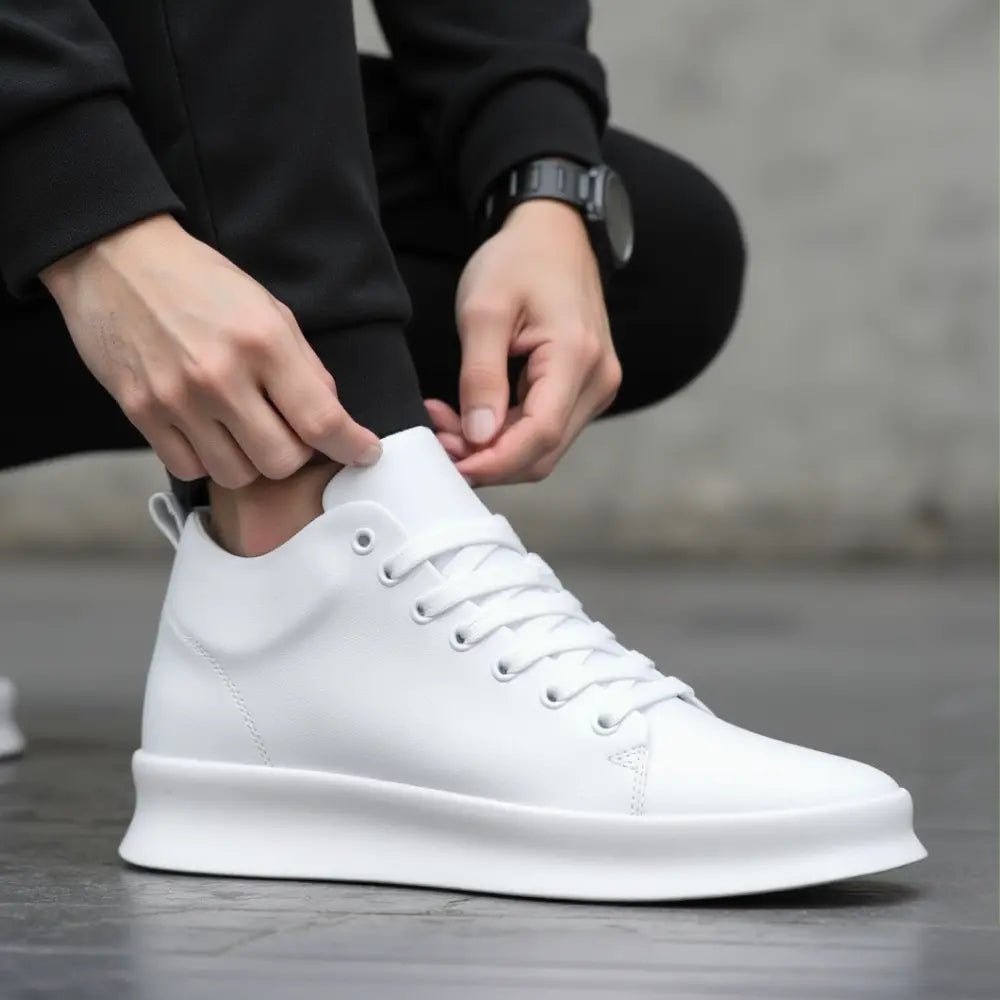 Rex - Verhoogde Minimalistische Platform Sneakers - 7cm - Elevated